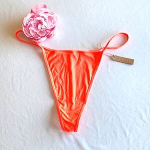New🏷️ SKIMS Fits Everybody T-string Tangerine Orange Thong 3X